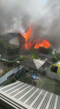 Dette synet møtte familiefaren da han tok seg inn i huset. Abed Ali Zailai