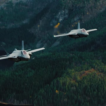Norske F-35-fly på vingene.Kongsberg Gruppen