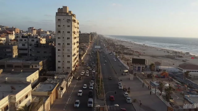 Slik så Gaza ut ett år før krigen.Video: NRK